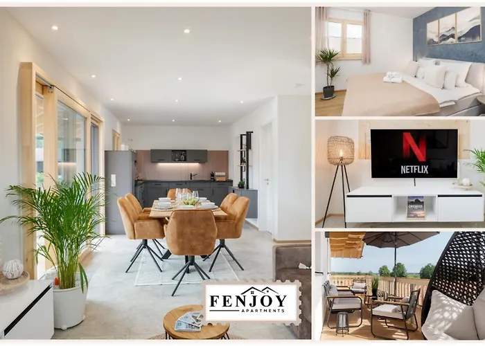 Fenjoy Ferienapartments Am Chiemsee - Balkon - Bbq Bernau am Chiemsee