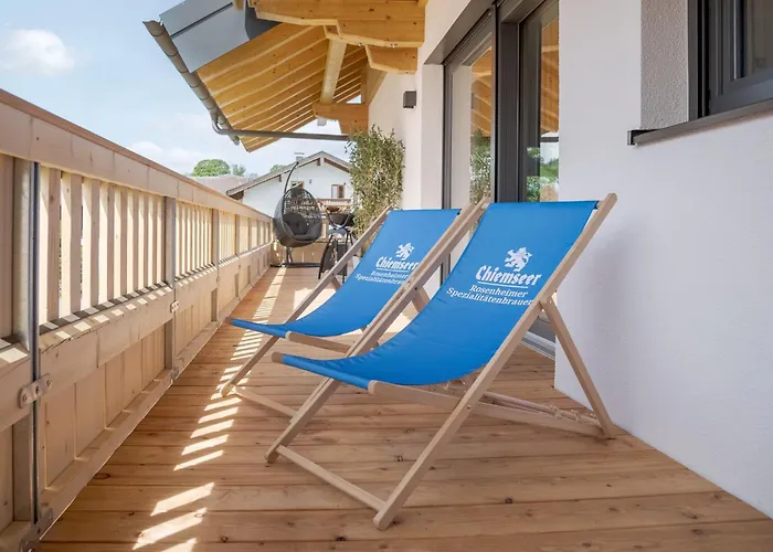 Fenjoy Ferienapartments Am Chiemsee - Balkon - Bbq * Bernau am Chiemsee